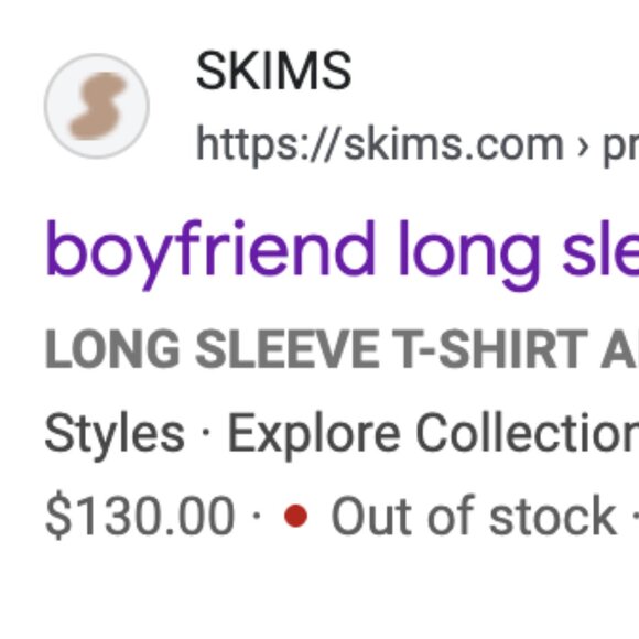 SKIMS LONG SLEEVE T-SHIRT AND PANT SET, DEER, NEW WITH TAGS, SOLD OUT ONLINE 3X! - Picture 10 of 11